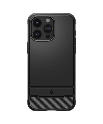 Spigen Rugged Armor Mag Case with MagSafe for iPhone 15 Pro Max - Matte Black