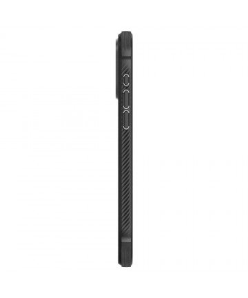 Spigen Rugged Armor Mag Case with MagSafe for iPhone 15 Pro Max - Matte Black