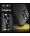 Spigen Rugged Armor Mag Case with MagSafe for iPhone 15 Pro Max - Matte Black