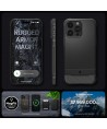 Spigen Rugged Armor Mag Case with MagSafe for iPhone 15 Pro Max - Matte Black