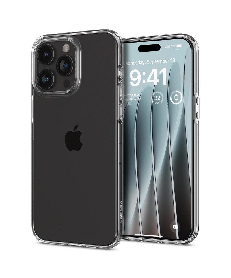 Spigen Crystal Flex Case for iPhone 15 Pro Max - Clear
