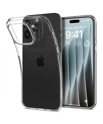 Spigen Crystal Flex Case for iPhone 15 Pro Max - Clear