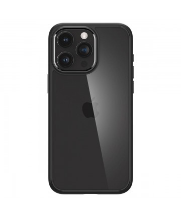 Spigen Crystal Hybrid iPhone 15 Pro Case - Black