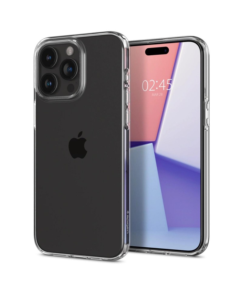 Spigen Crystal Flex Case for iPhone 15 Pro - Clear