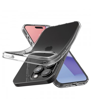 Spigen Crystal Flex Case for iPhone 15 Pro - Clear