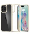 Spigen Crystal Hybrid Case for iPhone 15 Pro Max - Clear Beige