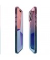 Spigen Liquid Crystal iPhone 15 Pro Case - Pink/Blue