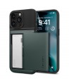 Spigen Slim Armor CS Case for iPhone 15 Pro Max - Dark Green