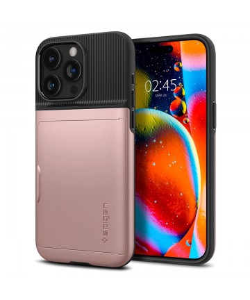 Spigen Slim Armor CS Case for iPhone 15 Pro Max - Pink