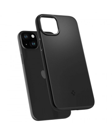 Spigen Thin Fit iPhone 15 Plus Case - Black