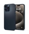 Spigen Thin Fit iPhone 15 Pro Max Case - Black Metal