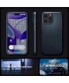 Spigen Thin Fit iPhone 15 Pro Max Case - Black Metal