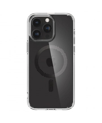 Spigen Ultra Hybrid Mag Case with MagSafe for iPhone 15 Pro - Gray