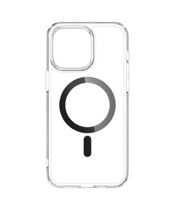 Spigen Ultra Hybrid Mag Case with MagSafe for iPhone 15 Pro - Gray