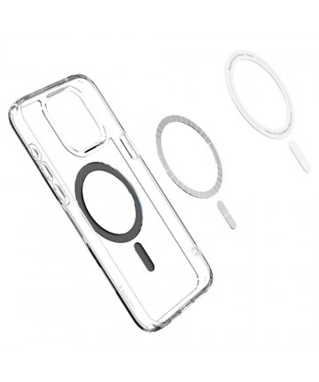 Spigen Ultra Hybrid Mag Case with MagSafe for iPhone 15 Pro - Gray