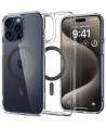 Spigen Ultra Hybrid Mag Case with MagSafe for iPhone 15 Pro Max - Gray