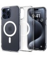 Spigen Ultra Hybrid Mag Case with MagSafe for iPhone 15 Pro - Clear Matte