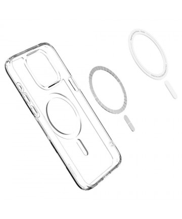 Spigen Ultra Hybrid Mag Case with MagSafe for iPhone 15 Pro - Clear Matte