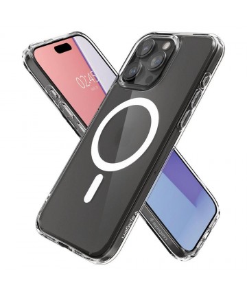 Spigen Ultra Hybrid Mag Case with MagSafe for iPhone 15 Pro - Clear Matte