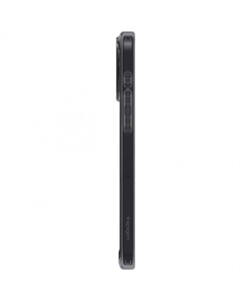 Spigen Ultra Hybrid Mag Case with MagSafe for iPhone 15 Pro - Dark Gray (Zero One Pattern)