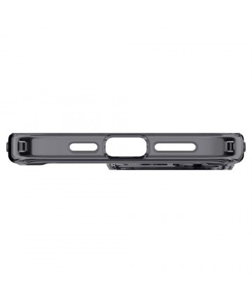 Spigen Ultra Hybrid Mag Case with MagSafe for iPhone 15 Pro - Dark Gray (Zero One Pattern)