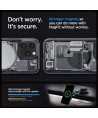 Spigen Ultra Hybrid Mag Case with MagSafe for iPhone 15 Pro - Dark Gray (Zero One Pattern)