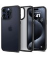 Spigen Ultra Hybrid iPhone 15 Pro Case - Clear Black