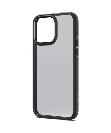 Spigen Ultra Hybrid iPhone 15 Pro Case - Clear Black