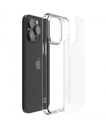 Spigen Ultra Hybrid iPhone 15 Pro Case - Clear Matte