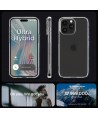 Spigen Ultra Hybrid iPhone 15 Pro Case - Clear Matte
