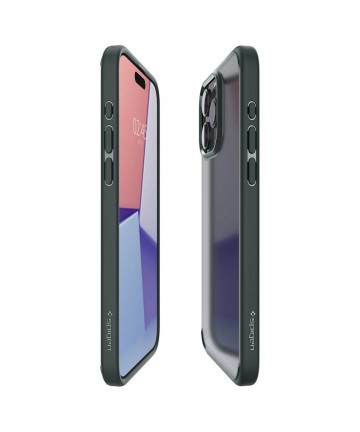 Spigen Ultra Hybrid iPhone 15 Pro Max Case - Dark Green