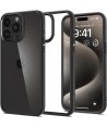Spigen Ultra Hybrid iPhone 15 Pro Case - Matte Black
