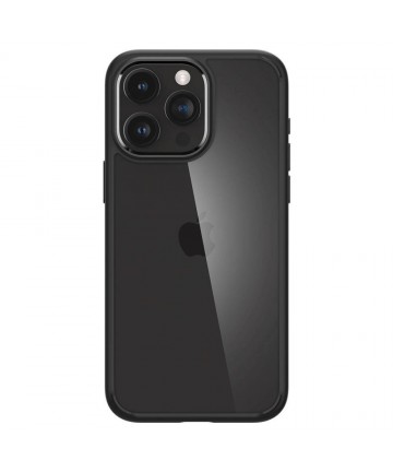Spigen Ultra Hybrid iPhone 15 Pro Case - Matte Black
