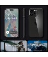 Spigen Ultra Hybrid iPhone 15 Pro Case - Matte Black
