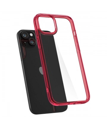 Spigen Ultra Hybrid iPhone 15 Plus Case - Red