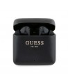 Guess Bluetooth headphones GUTWSSU20ALEGK TWS + docking station black/black Printed Logo
