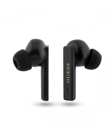 Guess Bluetooth headphones GUTWSSU20ALEGK TWS + docking station black/black Printed Logo