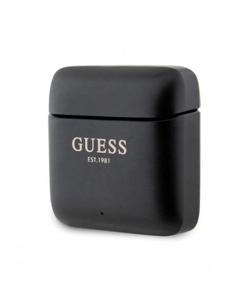 Guess Bluetooth headphones GUTWSSU20ALEGK TWS + docking station black/black Printed Logo