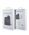 Guess Bluetooth headphones GUTWSSU20ALEGK TWS + docking station black/black Printed Logo