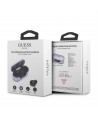 Guess GUTWST31EU TWS Bluetooth headphones + docking station purple/purple