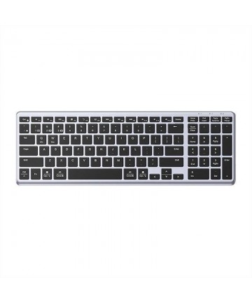 Ugreen KU005 Bluetooth / 2.4 GHz wireless membrane keyboard - black