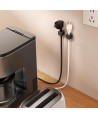 Joyroom JR-ZS368 magnetic cable organizer - black (3 pcs.)