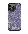 Guess Rhinestone Metal Logo case for iPhone 15 Pro - pink