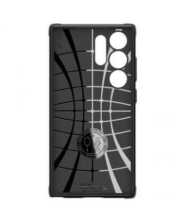 Spigen Rugged Armor Case for Samsung Galaxy S24 Ultra - Matte Black