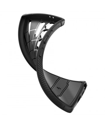 Spigen Rugged Armor Case for Samsung Galaxy S24 Ultra - Matte Black