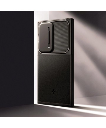 Spigen Optik Armor Case for Samsung Galaxy S24 Ultra - Black