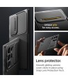 Spigen Optik Armor Case for Samsung Galaxy S24 Ultra - Black