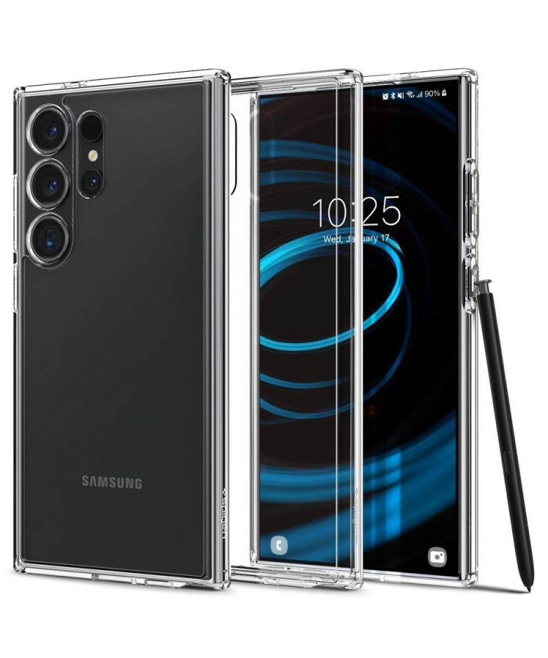Spigen Ultra Hybrid Case for Samsung Galaxy S24 Ultra - Transparent