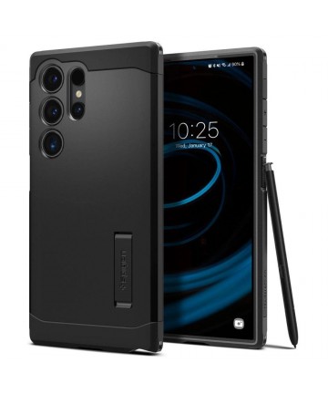 Spigen Tough Armor Case for Samsung Galaxy S24 Ultra - Black