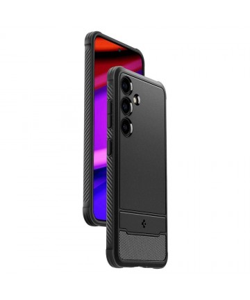 Spigen Rugged Armor Case for Samsung Galaxy S24 - Matte Black